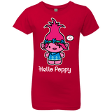 T-Shirts Red / YXS Hello Poppy Girls Premium T-Shirt