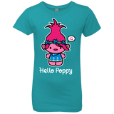 T-Shirts Tahiti Blue / YXS Hello Poppy Girls Premium T-Shirt