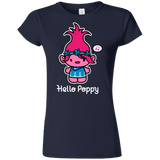 T-Shirts Navy / S Hello Poppy Junior Slimmer-Fit T-Shirt