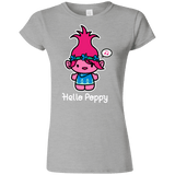 T-Shirts Sport Grey / S Hello Poppy Junior Slimmer-Fit T-Shirt