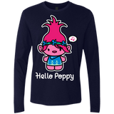 T-Shirts Midnight Navy / S Hello Poppy Men's Premium Long Sleeve