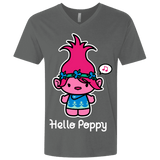 T-Shirts Heavy Metal / X-Small Hello Poppy Men's Premium V-Neck