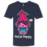 T-Shirts Midnight Navy / X-Small Hello Poppy Men's Premium V-Neck
