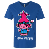T-Shirts Royal / X-Small Hello Poppy Men's Premium V-Neck