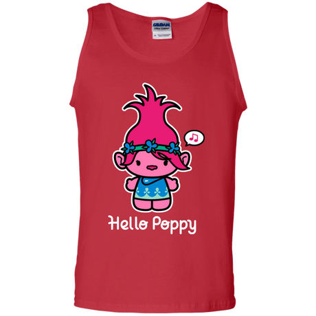 T-Shirts Red / S Hello Poppy Men's Tank Top