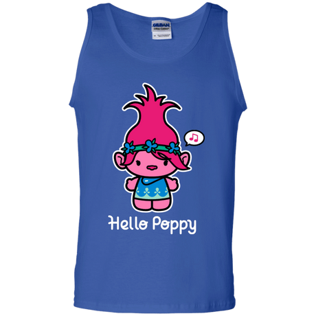 T-Shirts Royal / S Hello Poppy Men's Tank Top