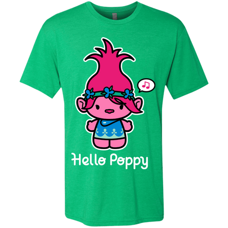 T-Shirts Envy / S Hello Poppy Men's Triblend T-Shirt