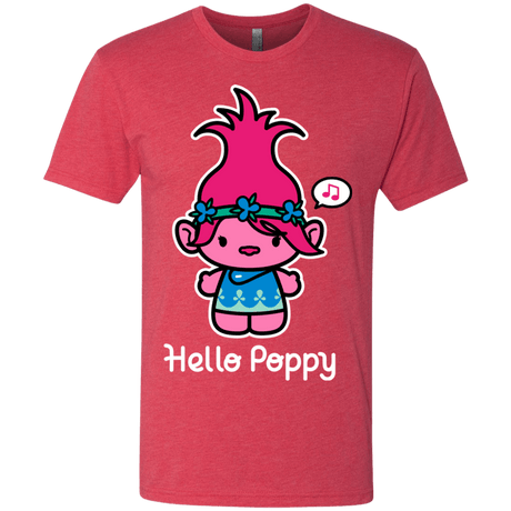 T-Shirts Vintage Red / S Hello Poppy Men's Triblend T-Shirt