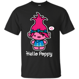 T-Shirts Black / S Hello Poppy T-Shirt