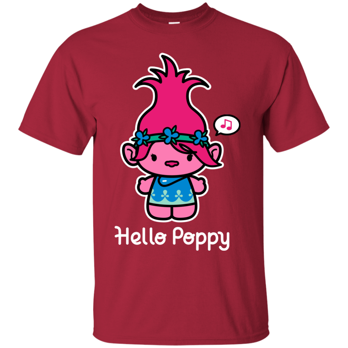 T-Shirts Cardinal / S Hello Poppy T-Shirt