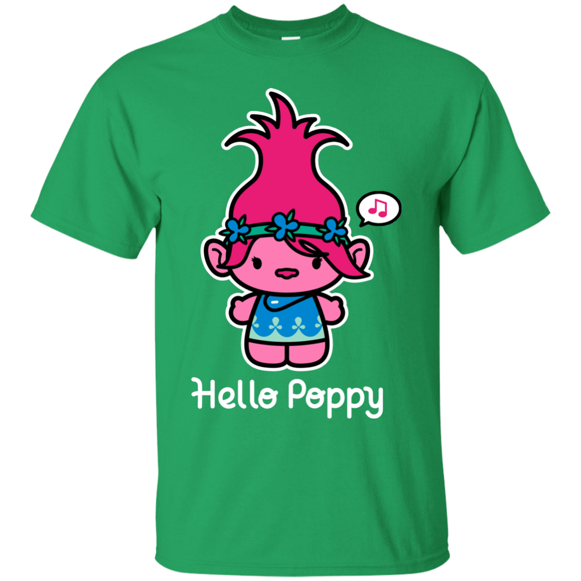 T-Shirts Irish Green / S Hello Poppy T-Shirt