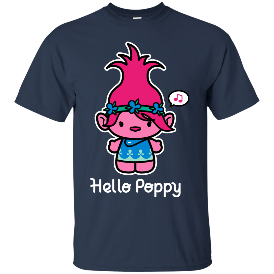 T-Shirts Navy / S Hello Poppy T-Shirt