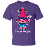 T-Shirts Purple / S Hello Poppy T-Shirt