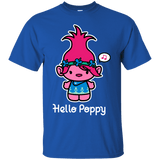 T-Shirts Royal / S Hello Poppy T-Shirt