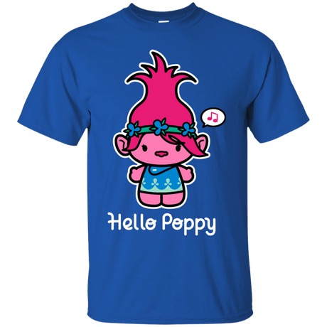 T-Shirts Royal / S Hello Poppy T-Shirt