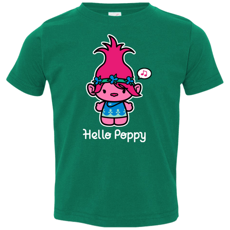 T-Shirts Kelly / 2T Hello Poppy Toddler Premium T-Shirt