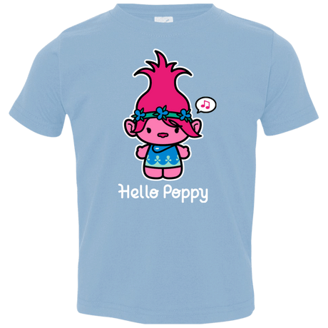 T-Shirts Light Blue / 2T Hello Poppy Toddler Premium T-Shirt