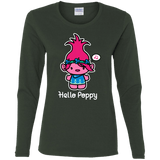 T-Shirts Forest / S Hello Poppy Women's Long Sleeve T-Shirt