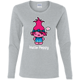 T-Shirts Sport Grey / S Hello Poppy Women's Long Sleeve T-Shirt