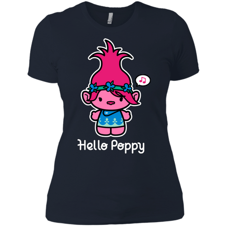 T-Shirts Midnight Navy / X-Small Hello Poppy Women's Premium T-Shirt