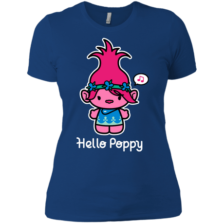 T-Shirts Royal / X-Small Hello Poppy Women's Premium T-Shirt