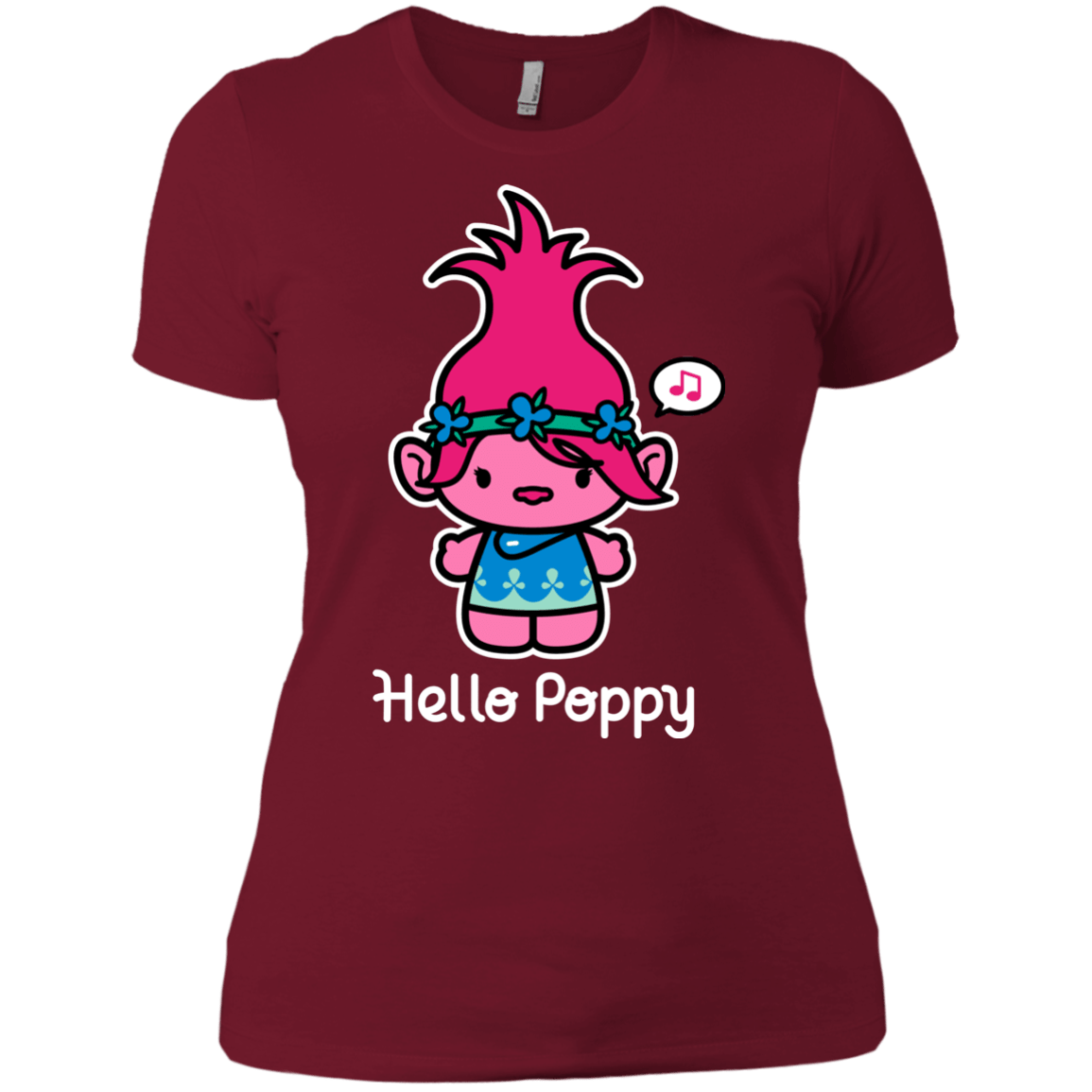 T-Shirts Scarlet / X-Small Hello Poppy Women's Premium T-Shirt