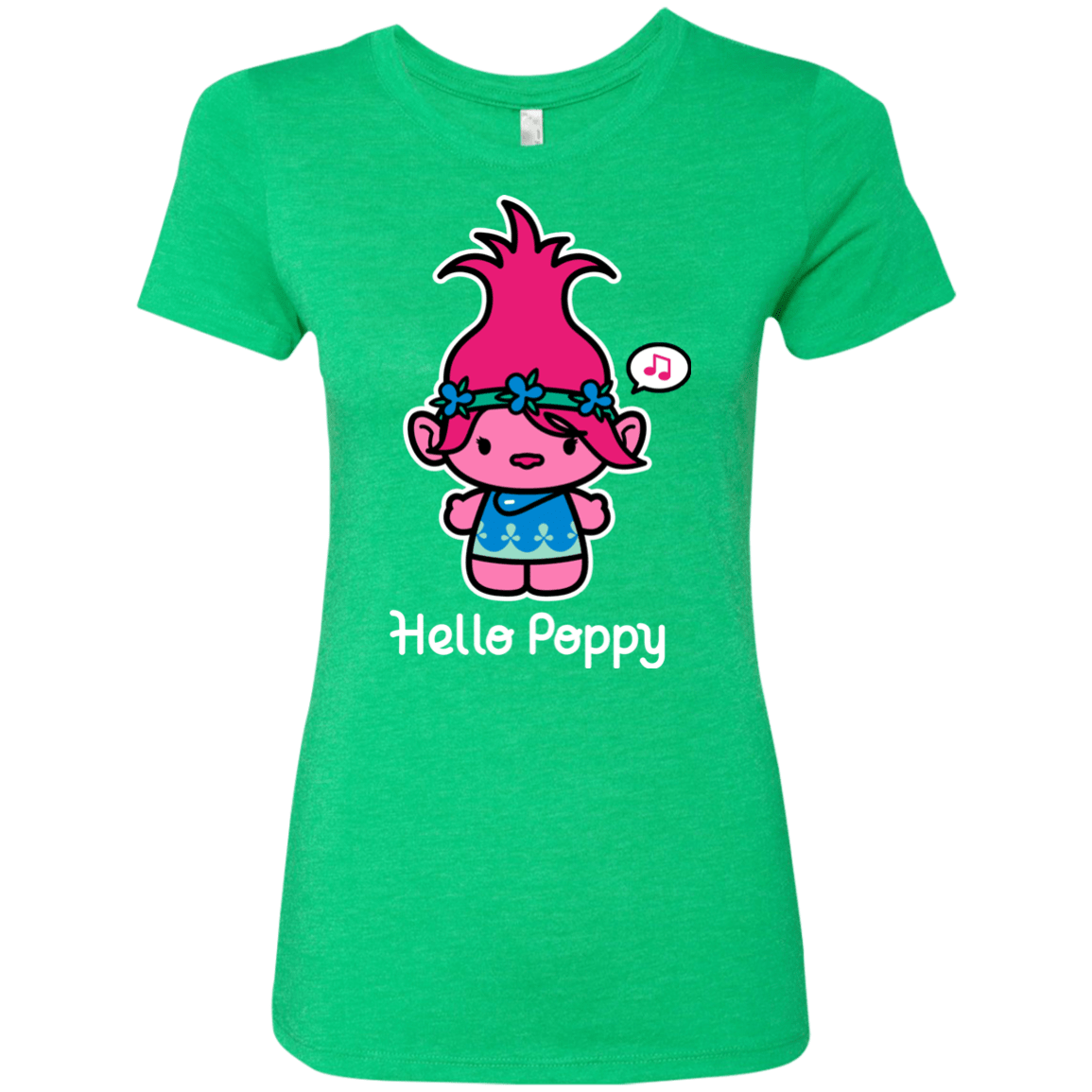 T-Shirts Envy / S Hello Poppy Women's Triblend T-Shirt
