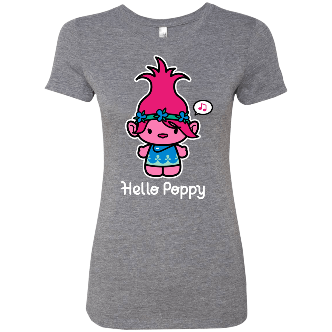 T-Shirts Premium Heather / S Hello Poppy Women's Triblend T-Shirt