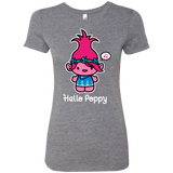 T-Shirts Premium Heather / S Hello Poppy Women's Triblend T-Shirt