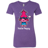 T-Shirts Purple Rush / S Hello Poppy Women's Triblend T-Shirt