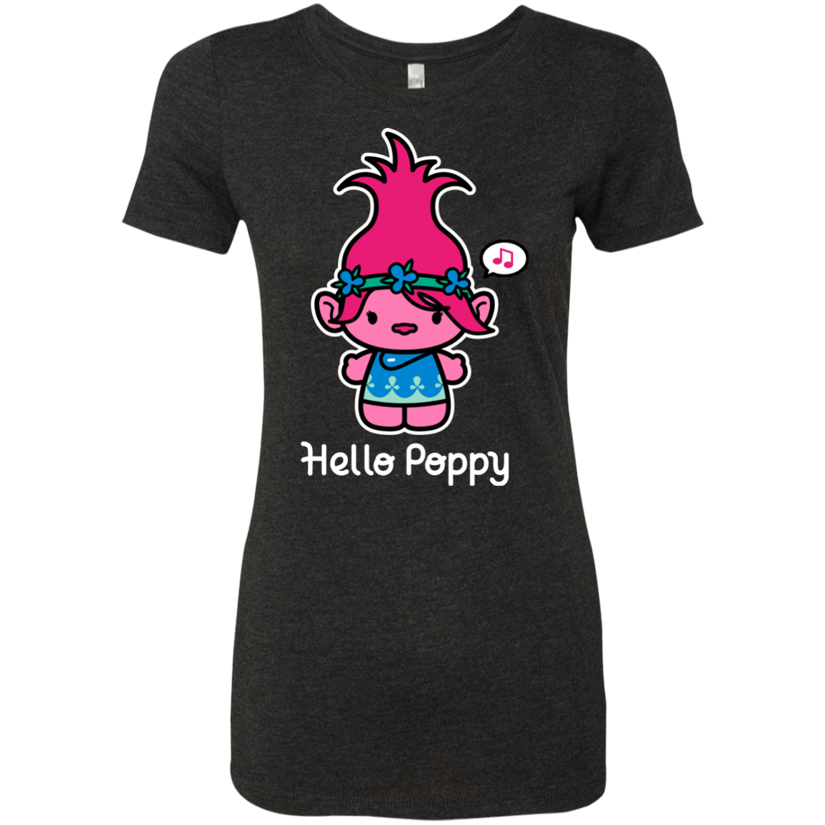 T-Shirts Vintage Black / S Hello Poppy Women's Triblend T-Shirt