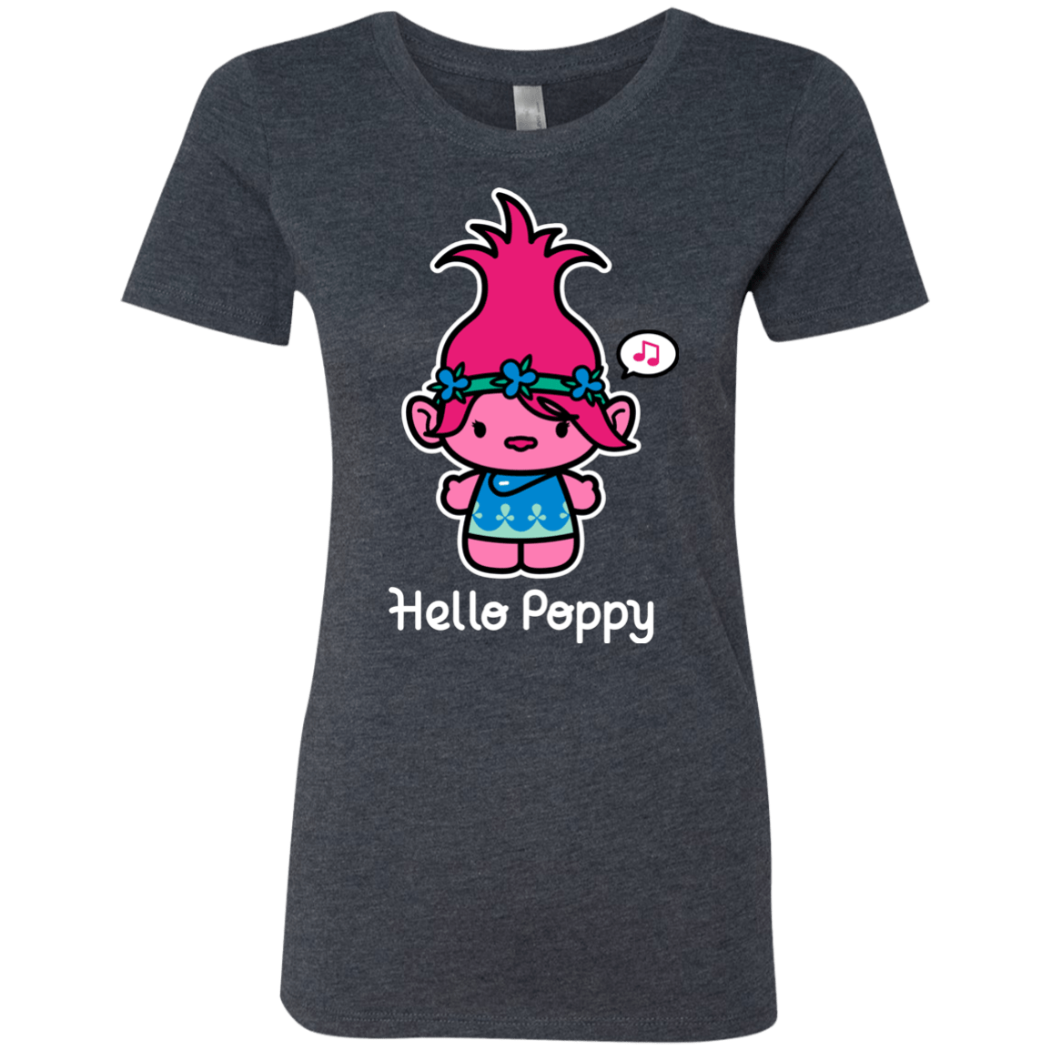 T-Shirts Vintage Navy / S Hello Poppy Women's Triblend T-Shirt
