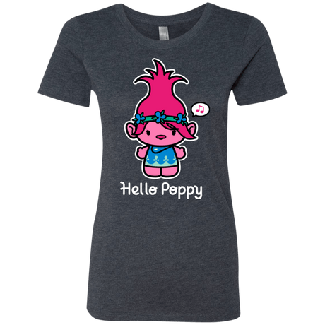 T-Shirts Vintage Navy / S Hello Poppy Women's Triblend T-Shirt