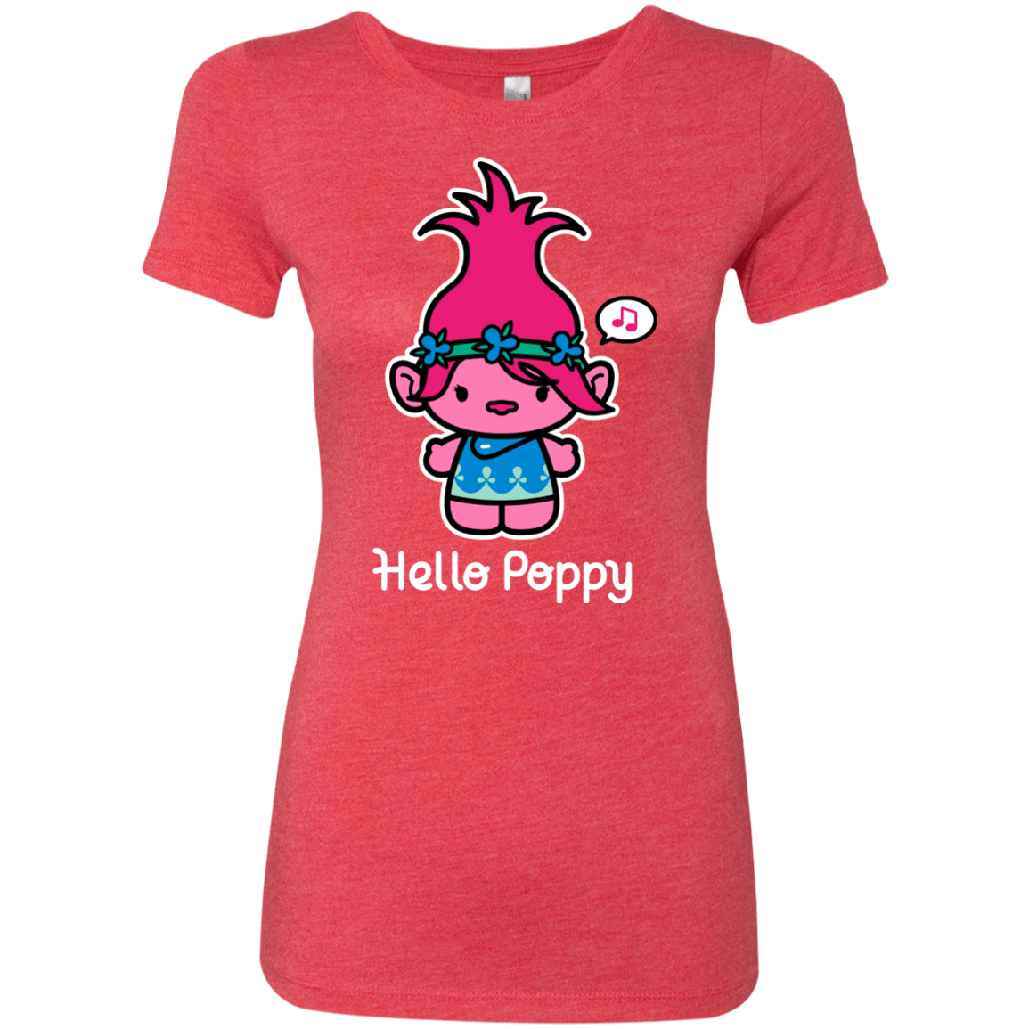 T-Shirts Vintage Red / S Hello Poppy Women's Triblend T-Shirt