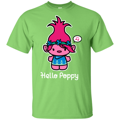 T-Shirts Lime / YXS Hello Poppy Youth T-Shirt