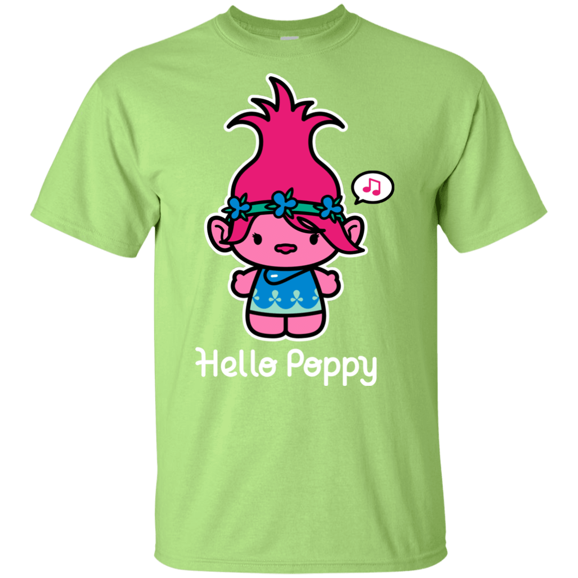 T-Shirts Mint Green / YXS Hello Poppy Youth T-Shirt