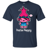 T-Shirts Navy / YXS Hello Poppy Youth T-Shirt