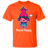 T-Shirts Orange / YXS Hello Poppy Youth T-Shirt