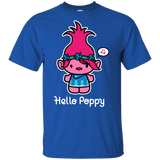 T-Shirts Royal / YXS Hello Poppy Youth T-Shirt