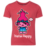T-Shirts Vintage Red / YXS Hello Poppy Youth Triblend T-Shirt