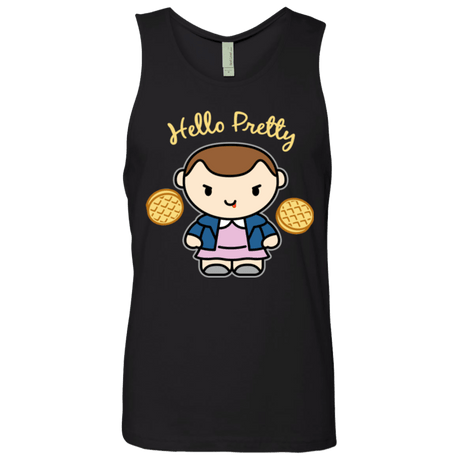 T-Shirts Black / Small Hello Pretty Men's Premium Tank Top