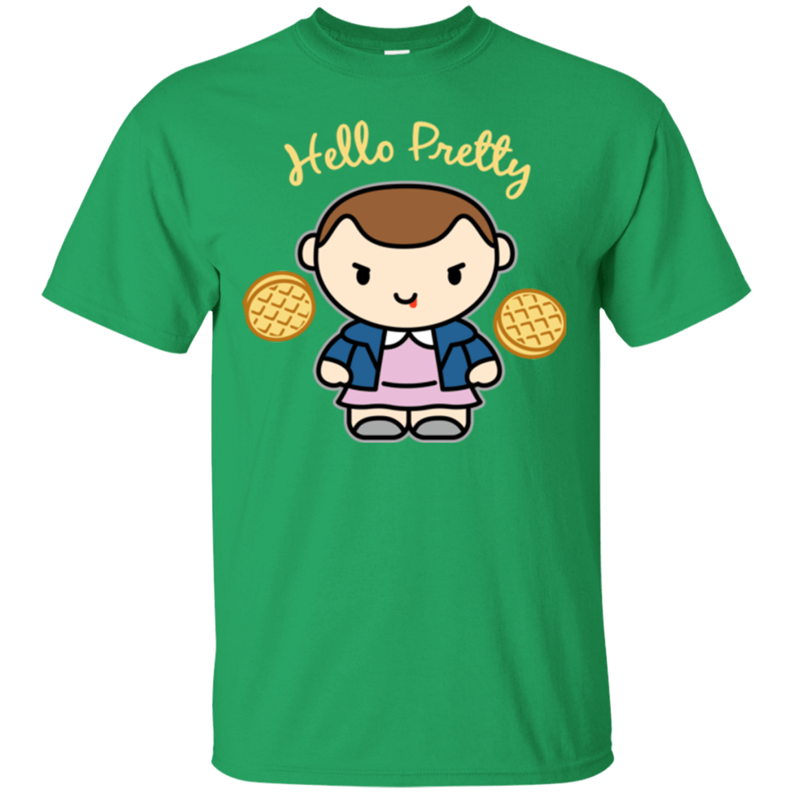 T-Shirts Irish Green / Small Hello Pretty T-Shirt