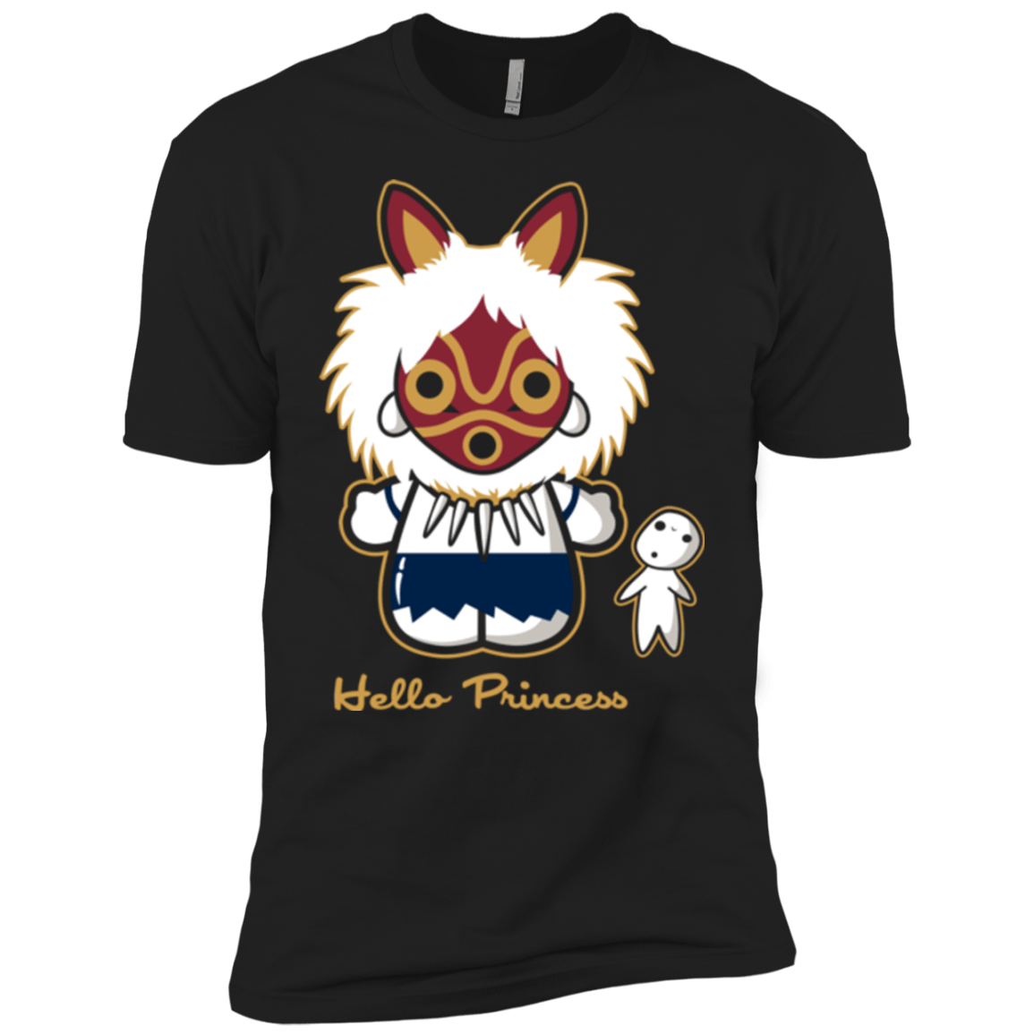 T-Shirts Black / YXS Hello Princess Boys Premium T-Shirt