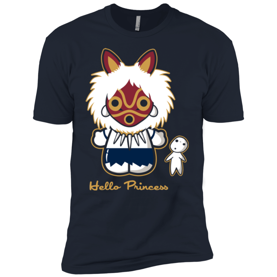 T-Shirts Midnight Navy / YXS Hello Princess Boys Premium T-Shirt