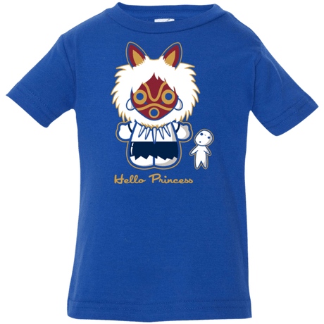 T-Shirts Royal / 6 Months Hello Princess Infant Premium T-Shirt