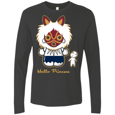 T-Shirts Heavy Metal / Small Hello Princess Men's Premium Long Sleeve