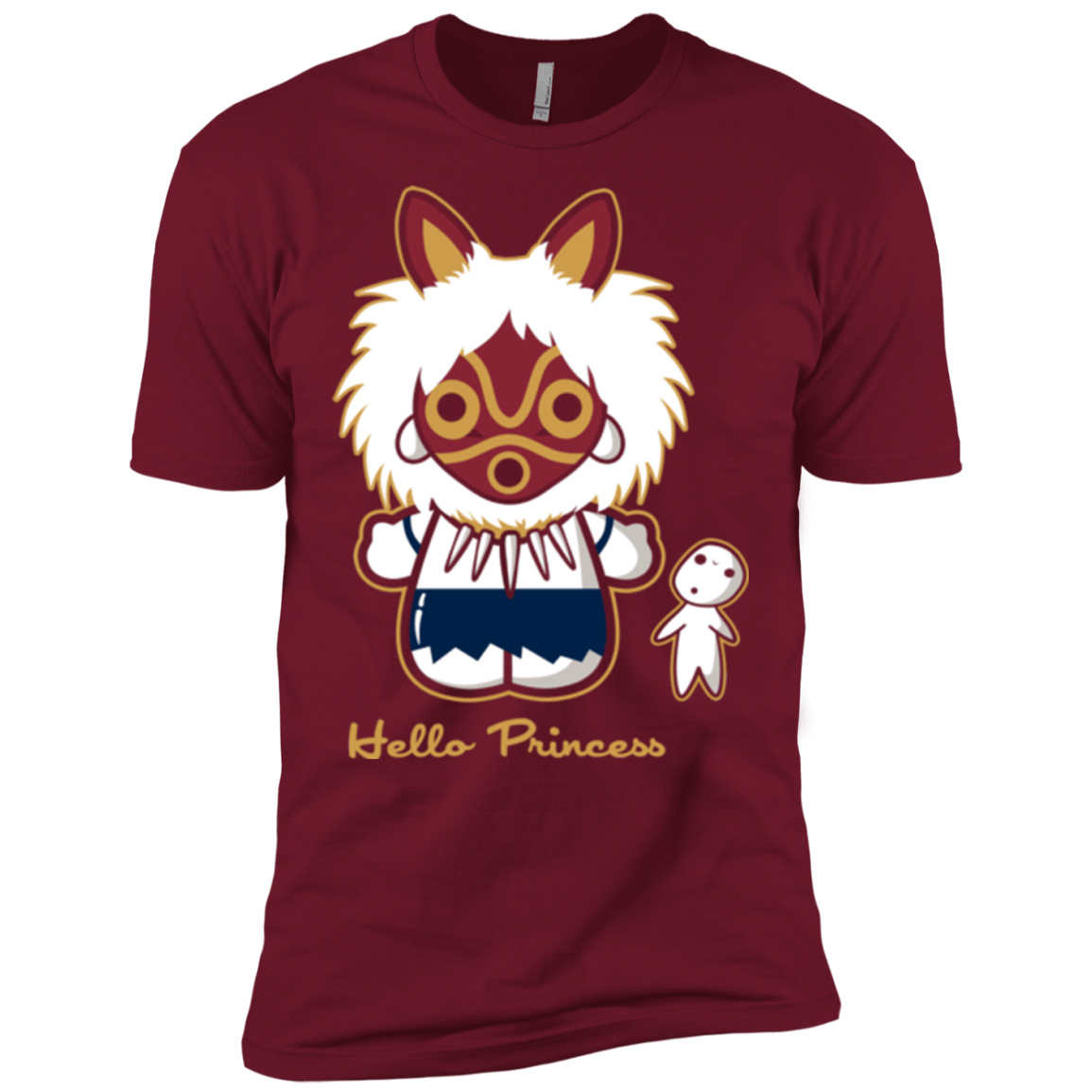 T-Shirts Cardinal / X-Small Hello Princess Men's Premium T-Shirt