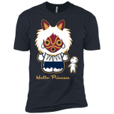 T-Shirts Indigo / X-Small Hello Princess Men's Premium T-Shirt