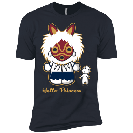 T-Shirts Indigo / X-Small Hello Princess Men's Premium T-Shirt