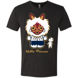T-Shirts Vintage Black / Small Hello Princess Men's Triblend T-Shirt